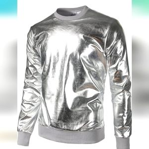 Jogal silver sweatshirt size xl